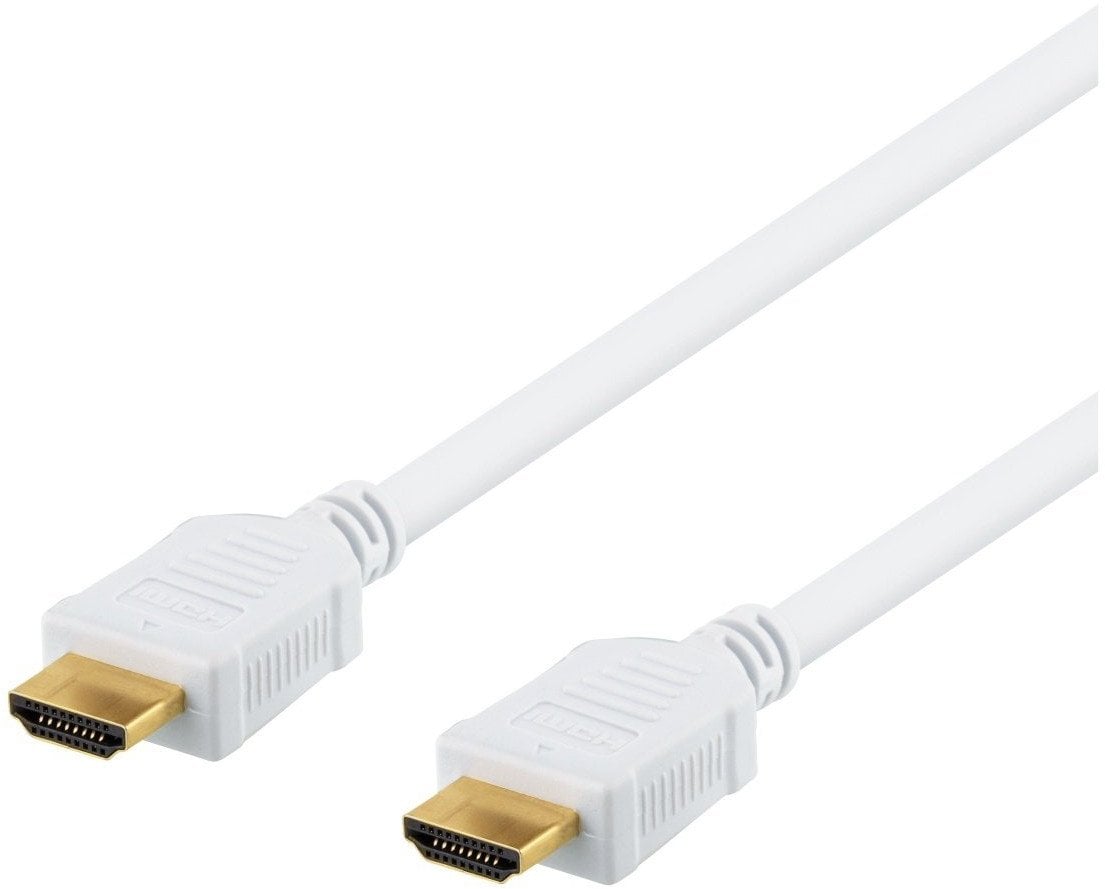 Kabel Deltaco DELTACO High-Speed HDMI cable, 7m, Ethernet, 4K UHD, white