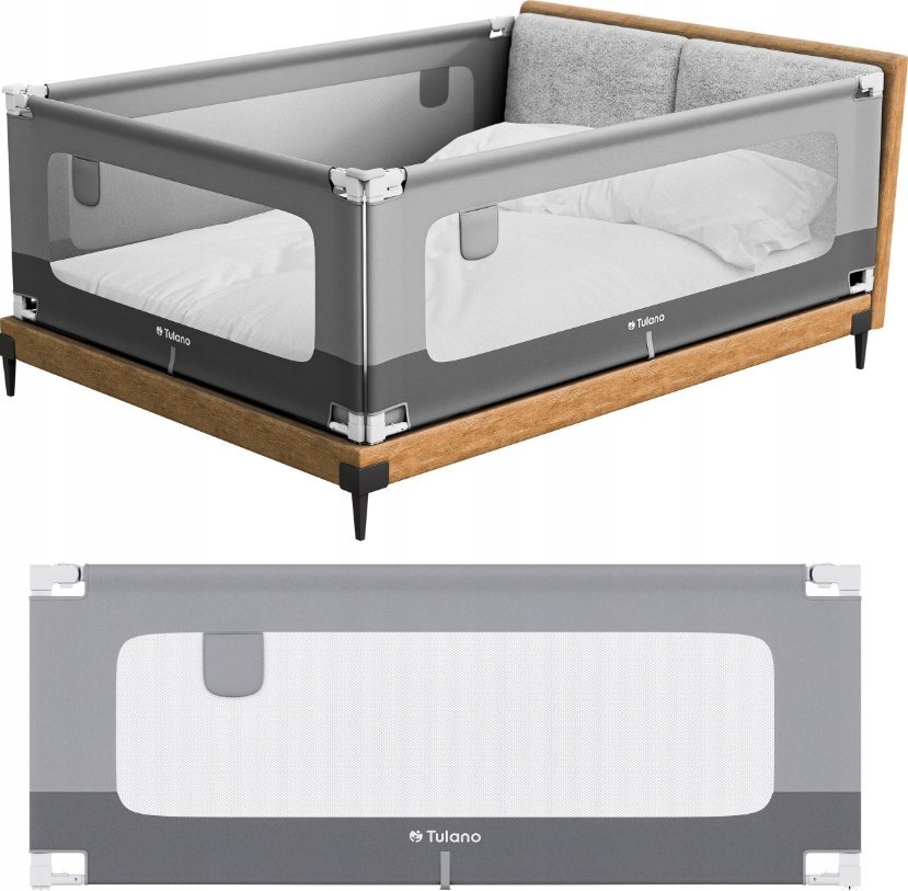 Barierka Zabezpieczająca Ochronna Do Łóżka Tulano Cover 48 180 Cm X 70 Cm