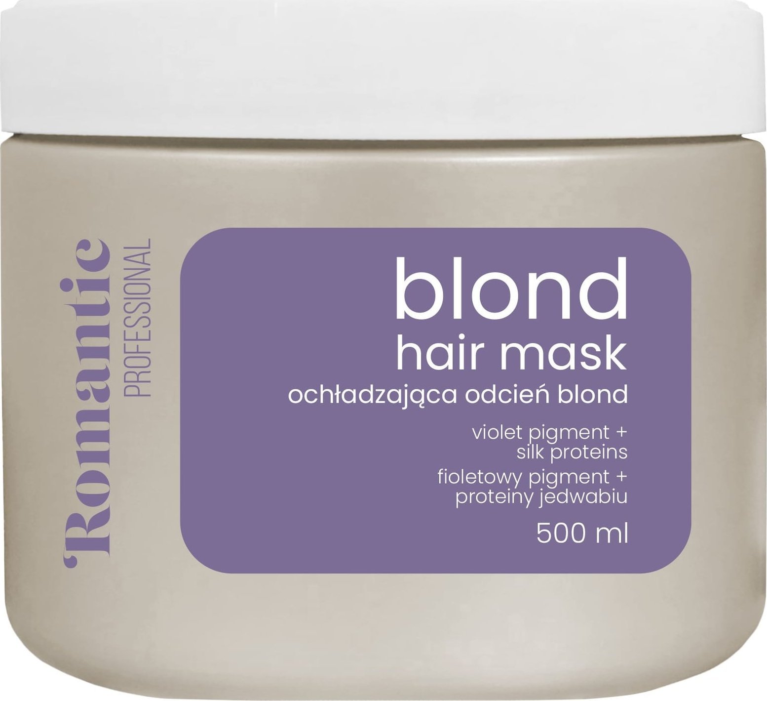 ROMANTIC Maska do włosów Blond 500 ml