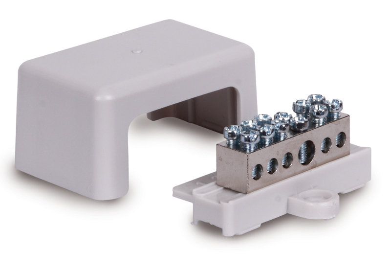 Trytyt Szyna wyrównania potencjału 1x6-25mm2, 5x1,5-6mm2 - PAS6