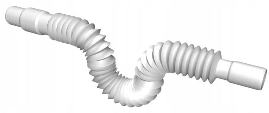 AKCES 23013 COFLEX ZŁĄCZE ELASTYCZNE REDUKCYJNE ZATRZASKOWE FI32 32/40/32, L-275-570MM // S.SZTUC.RED.EL-32-L-275-570
