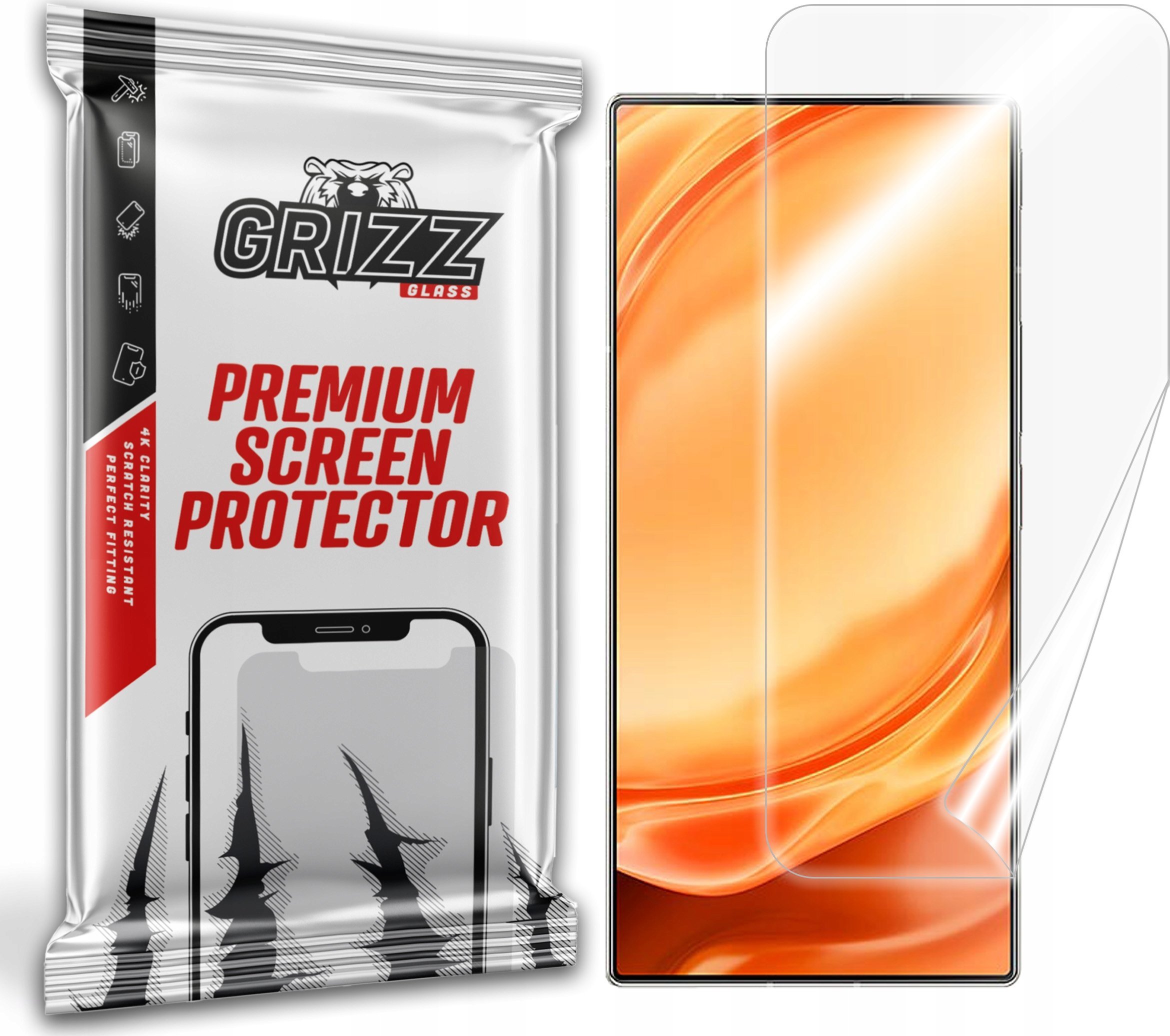 GrizzGlass Folia ceramiczna GrizzGlass CeramicFilm do ZTE Nubia Z50 Ultra