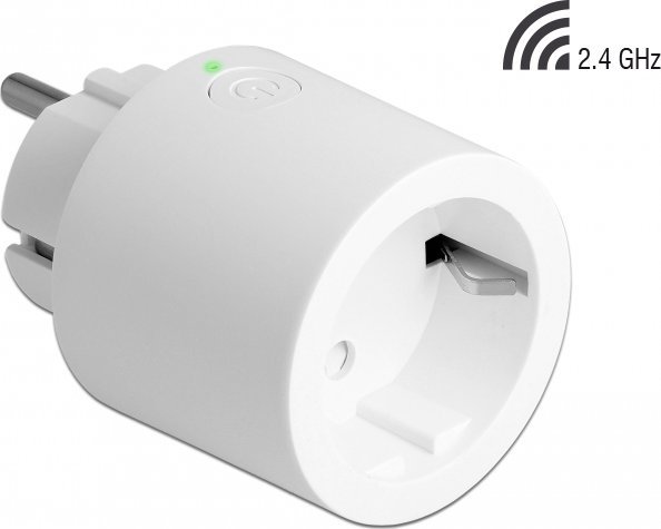Delock DeLOCK WLAN socket MQTT, switch socket (white, with energy monitoring)