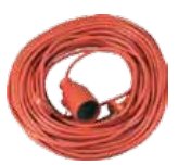 Abex Przedłużacz ogrodowy PS-H1 H05VV-F 2x1mm 10m