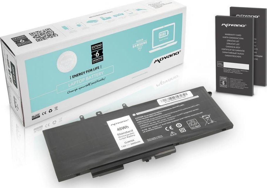Bateria Movano Bateria do notebooka Dell Latitude 5490, 5590