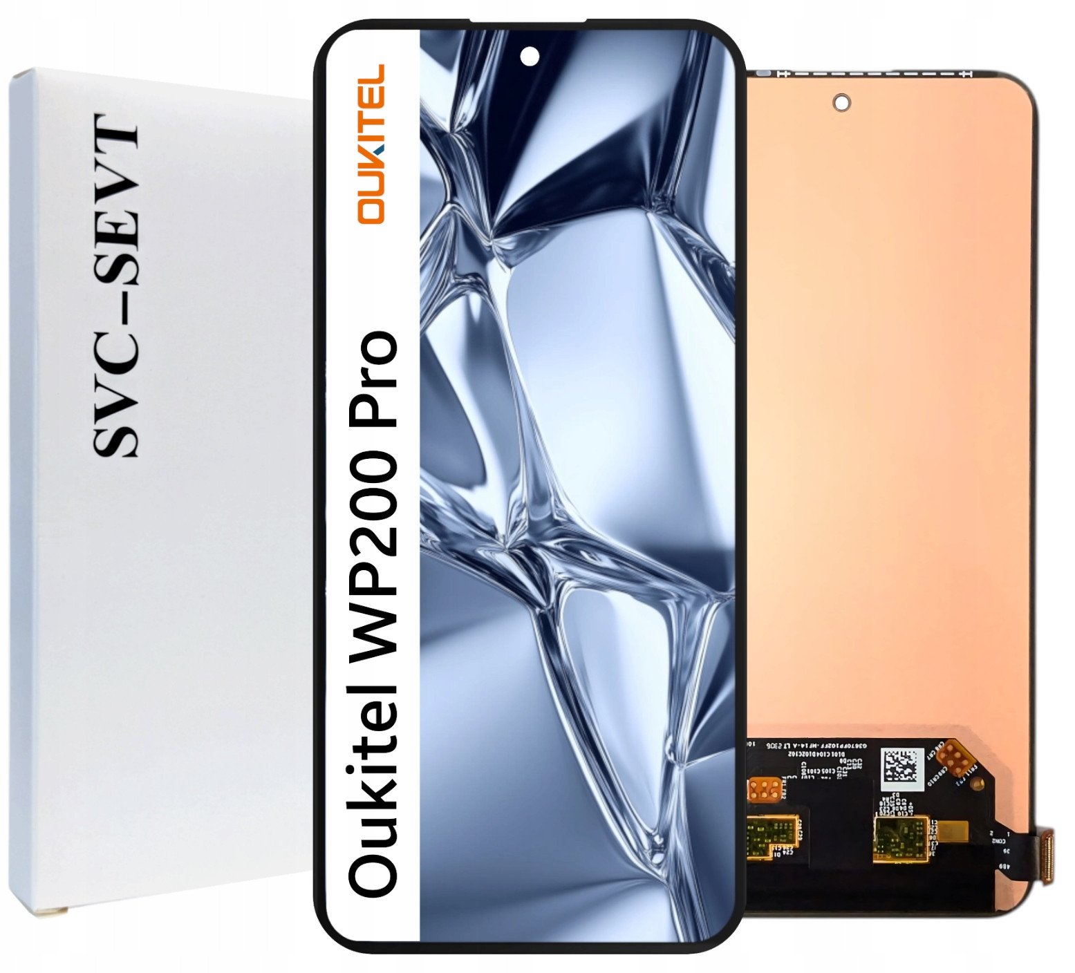 Wyświetlacz do Oukitel WP200 Pro 5G Ekran LCD Oryginał Zila (5904858381548)