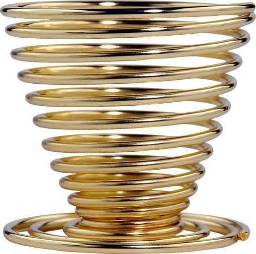 Inter-Vion INTER-VION_Stojak na gąbeczkę do makijażu Złoty