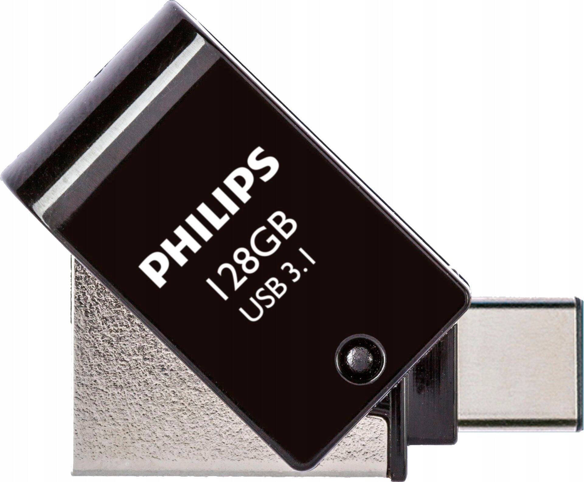 Pendrive Philips Philips 2 in 1 OTG 128GB USB 3.1 + USB C Midnight Black