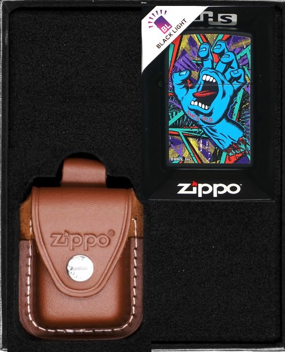 Zestaw ZIPPO Zapalniczka SANTA CRUZ DESIGN 2 Prezentowy No2