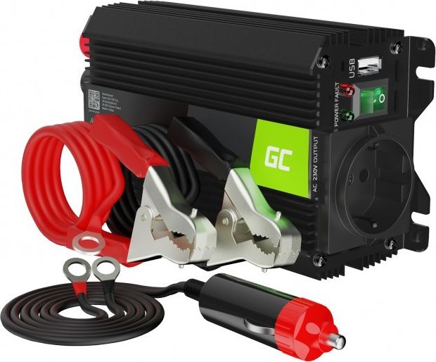 Przetwornica Green Cell PRO 24V na 230V 300W/600W