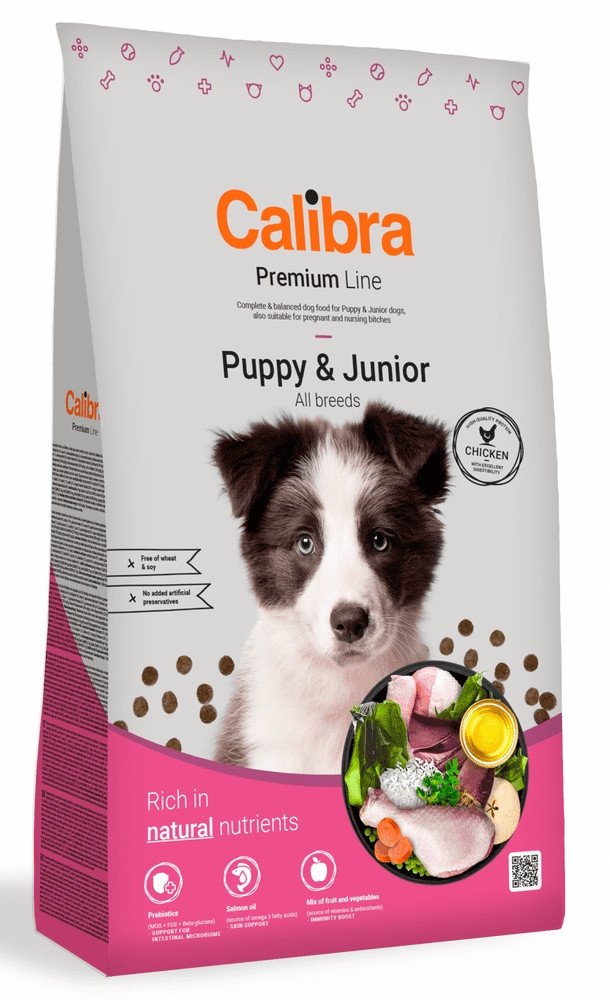 CALIBRA DOG premium puppy&junior 12kg