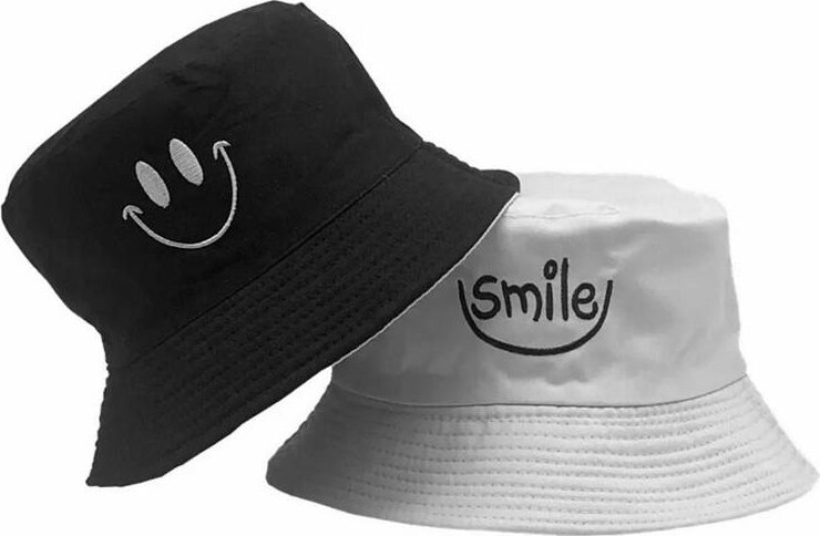 Triton Rybacki KAPELUSZ Dwustronny Rozm. uniwersalny biało-czarny BQ46C