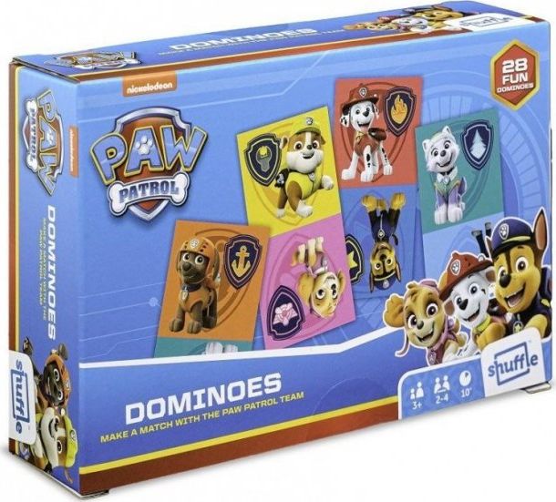Cartamundi Shuffle - Paw Patrol Dominoes