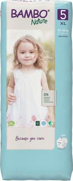 Bambo Nature* 5, 12-18 kg, 44 szt.