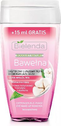 Bielenda Bio Plantacja Bawełna Płyn do demakijażu oczu 2-fazowy 125ml