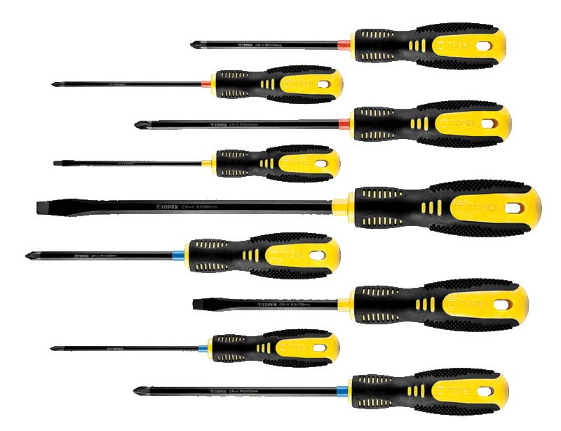 Topex (Wkrętaki, zestaw 9 szt.)