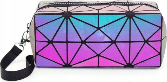 Piórnik Pan i Pani Gadżet Piórnik Geometryczny HOLO