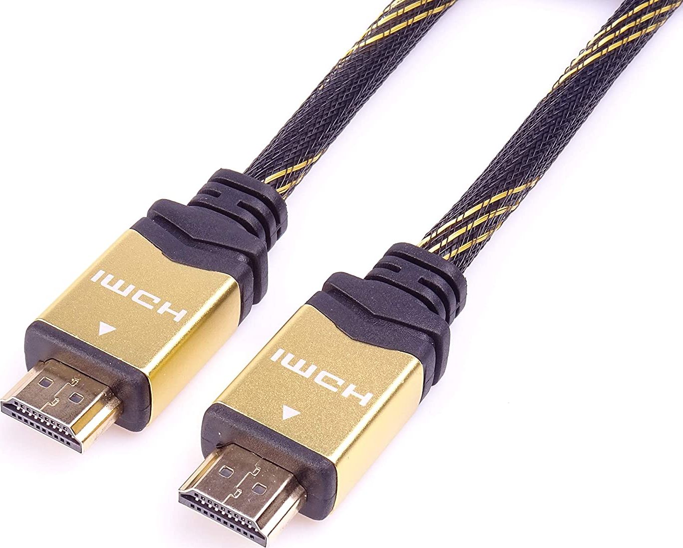 Kabel PremiumCord HDMI - HDMI 1m złoty (kphdm2q1)