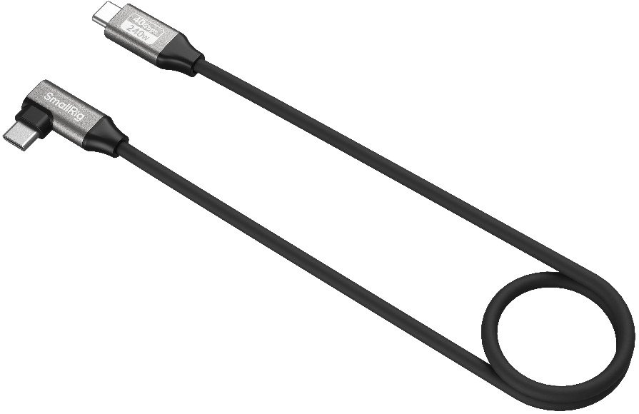 Kabel USB SmallRig USB-C - USB-C 0.6 m Czarny (6941590023113)