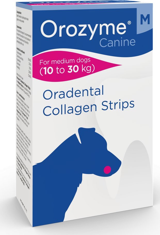 Triton Orozyme-kolagenowe płatki czyszczące dla psa rozm M 141g