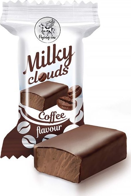 Flying Cow Cukierki z pianką o smaku kawowym w polewie 1 kg