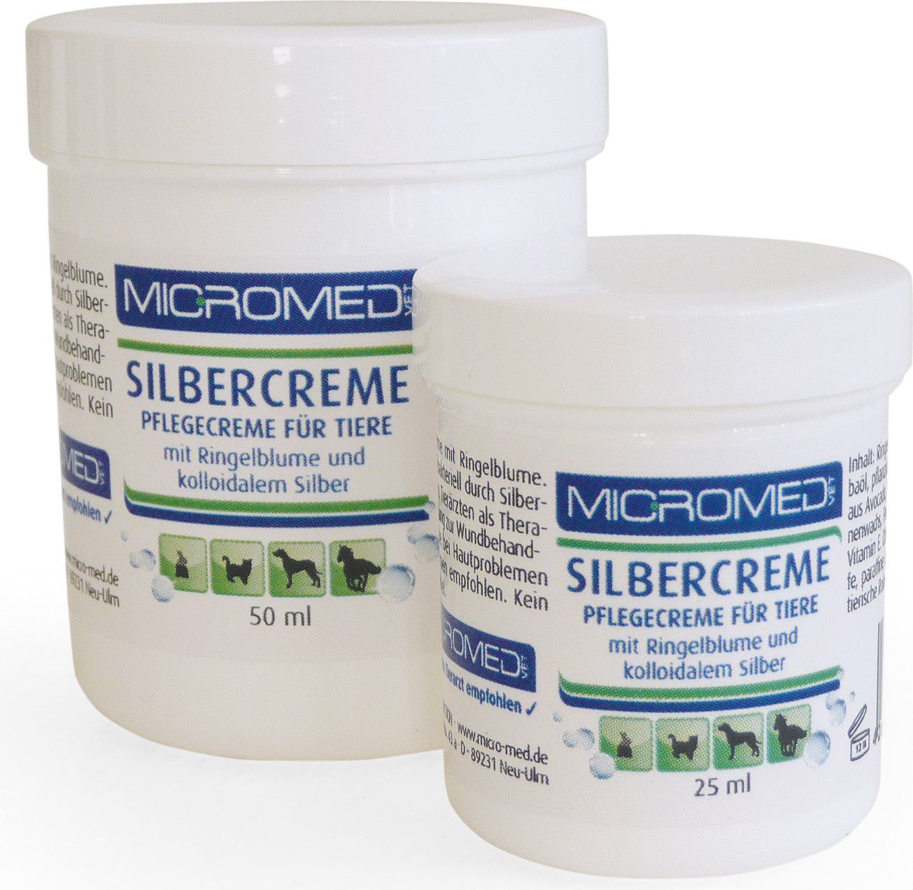 Micromed Vet Silver, Krem z jonami srebra 50 ml