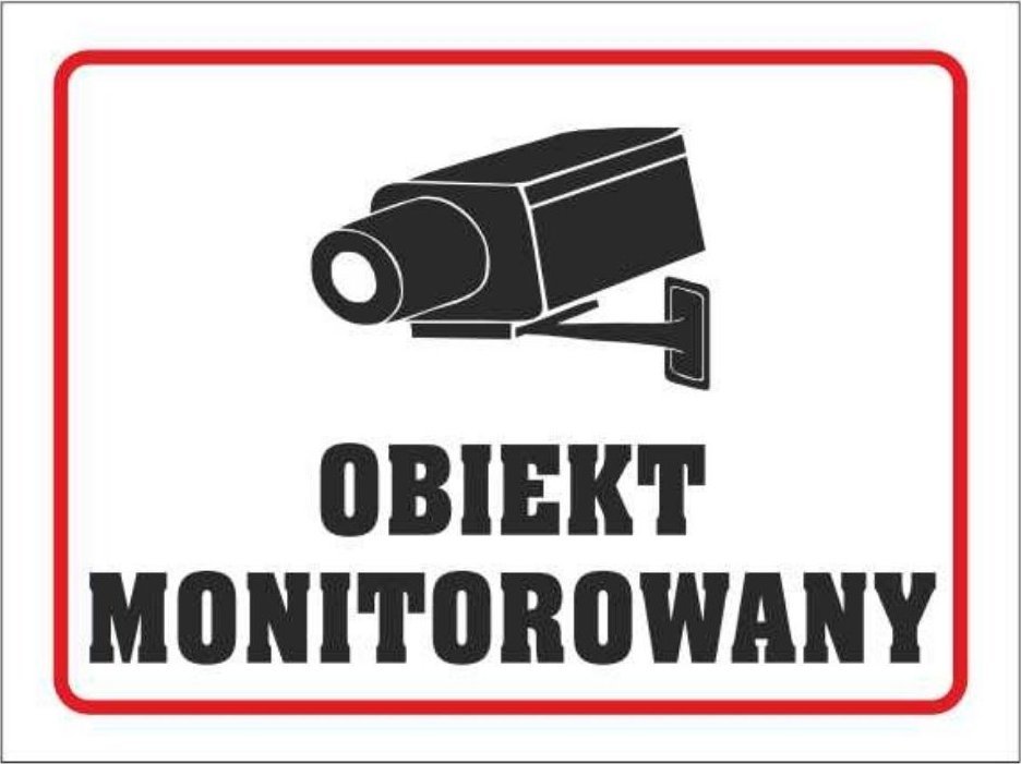 StudioCen Naklejka Obiekt monitorowany