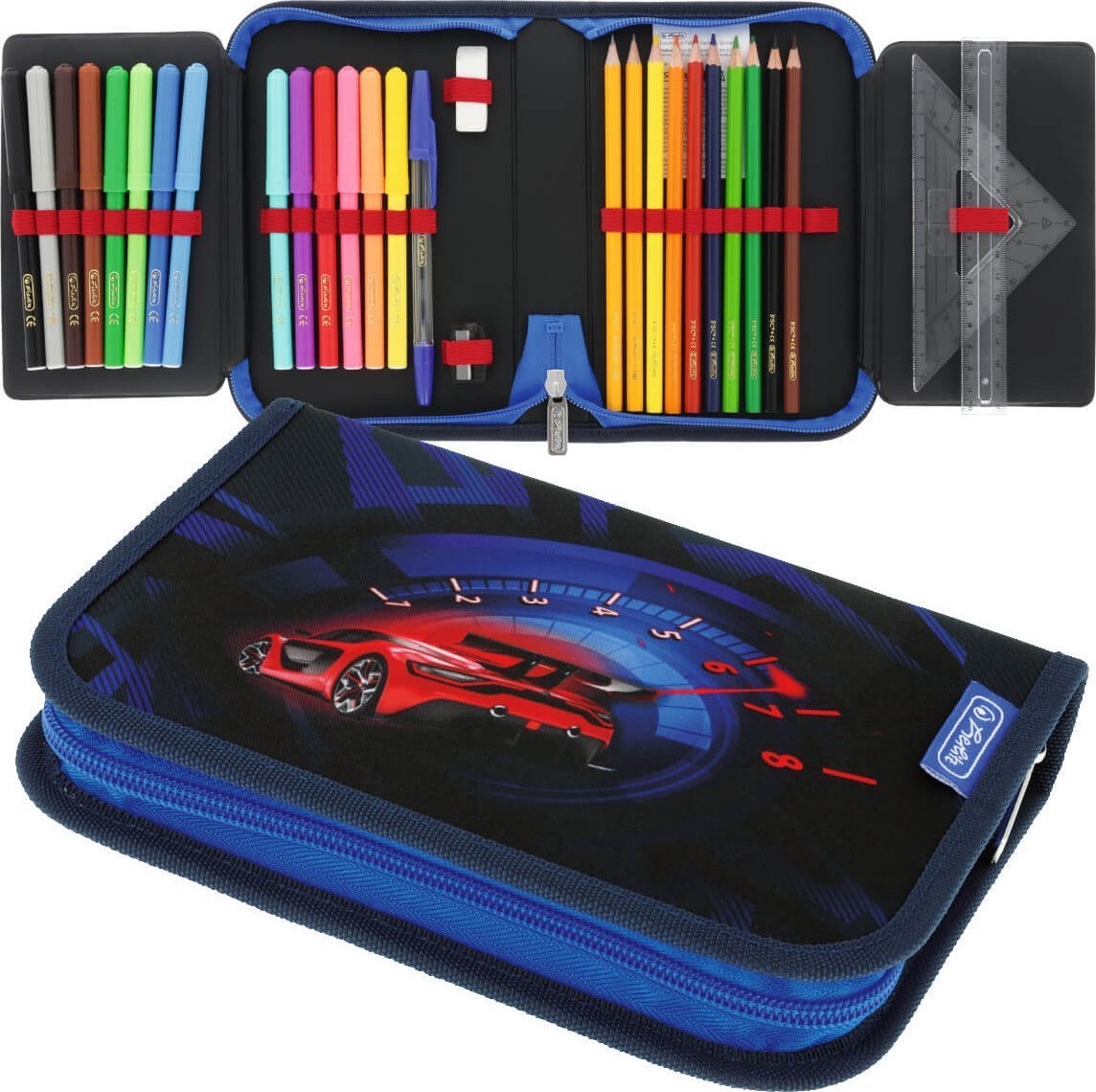 Piórnik Herlitz Herlitz Schüleretui 31 tlg. High Speed