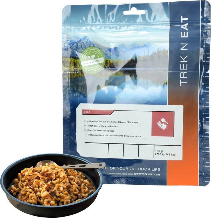 Trek N Eat Trekn Eat Danie Liofilizowane Zapiekanka Wołowa z Makaronem