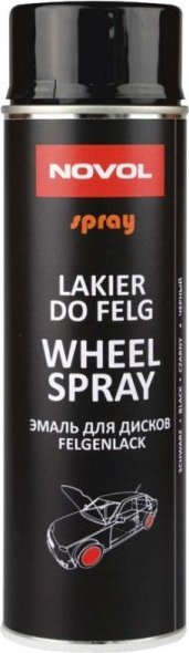 Novol LAKIER DO FELG CZARNY 500 ML (1 SZT)