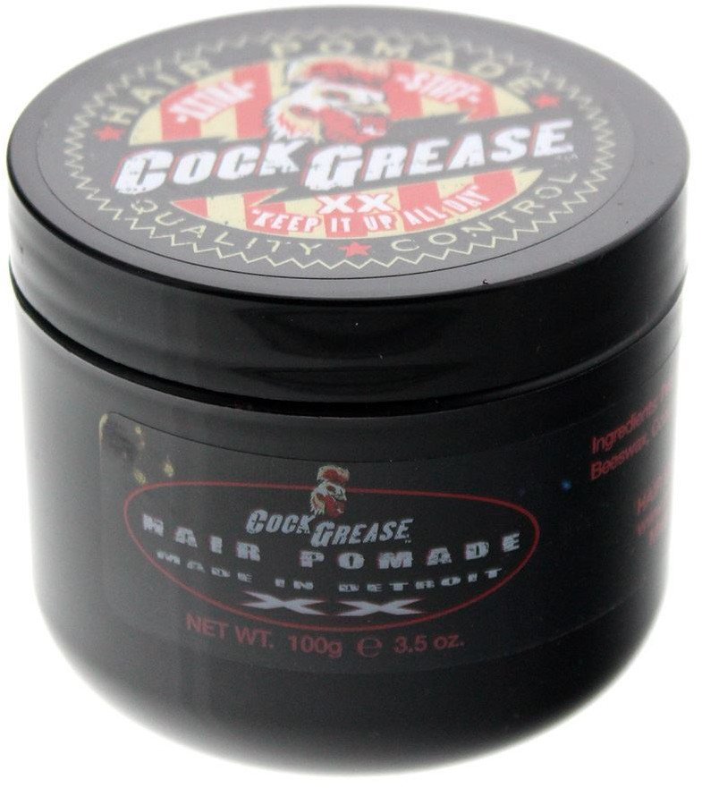 Cock Grease, Xxtra Stiff XX, Hair Styling Pomade, Medium Hold, 100 g Unisex