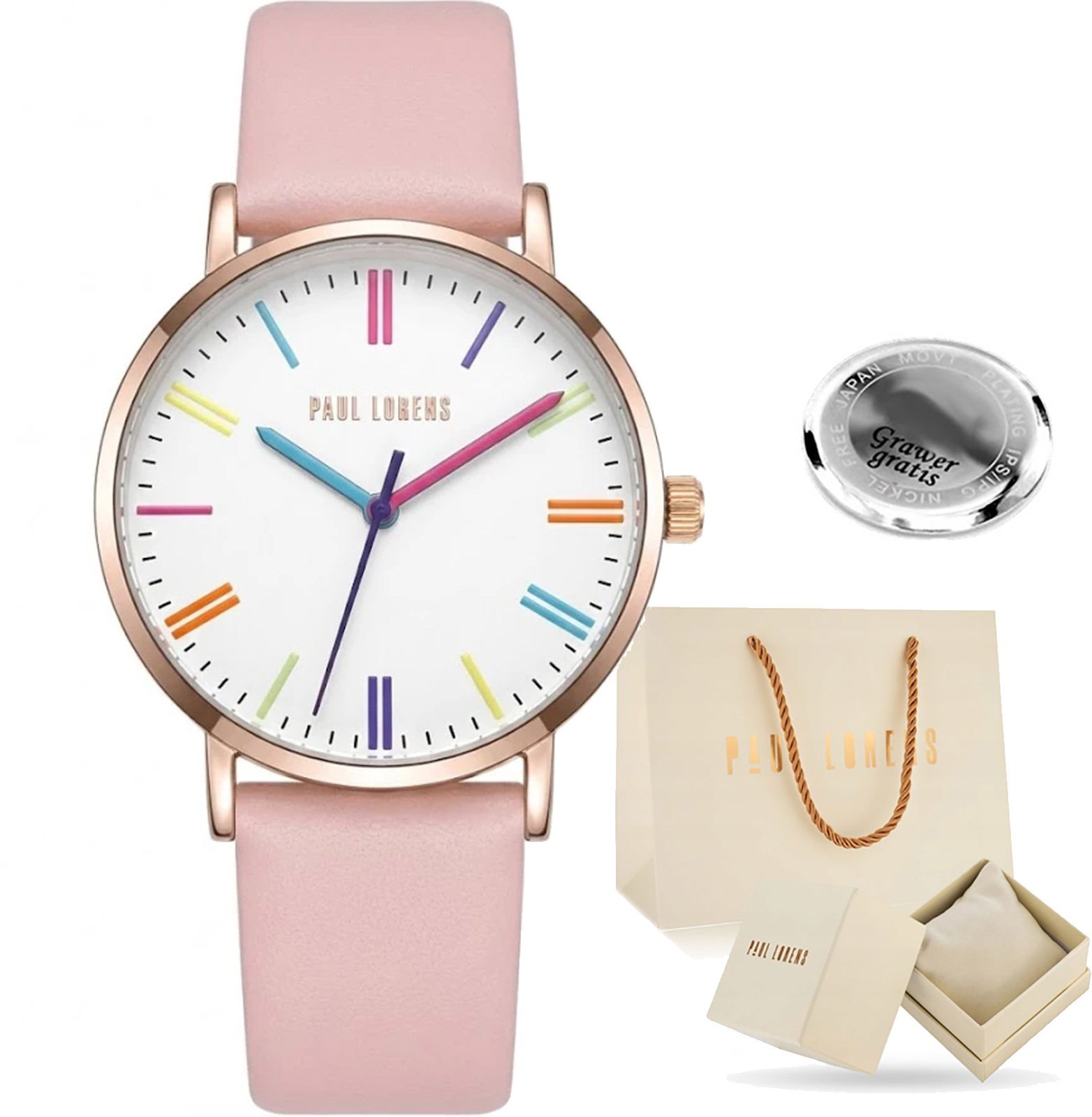 Zegarek damski Paul Lorens KALAMA-3E3 z grawerem