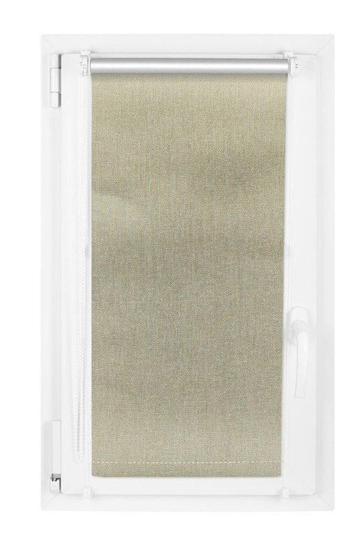 ROLLER BLIND MELANGE SILV 5 60X185