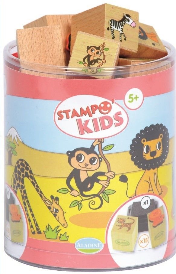Aladine Stemple Kids Zwierzęta z Sawanny