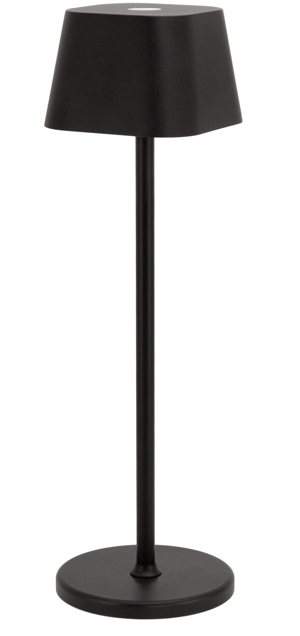 Securit® LED bordlampe GEORGINA, inkl. lynkoblings-ladekabel, sort