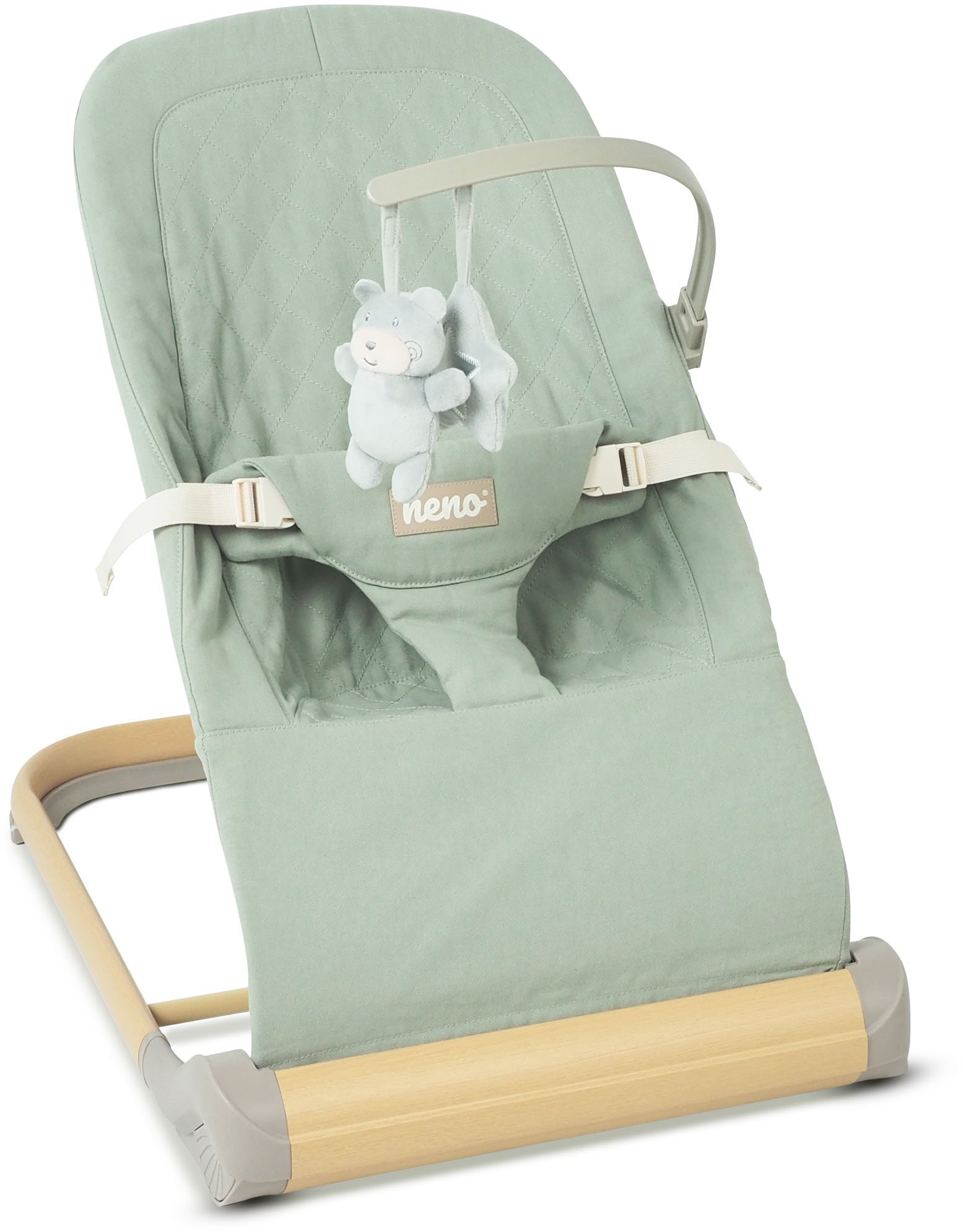 NENO NESSO LIGHT GREEN leżaczek dla dzieci