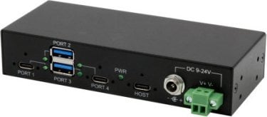 Exsys EXSYS EX-1185HMVS Hub USB 3.0 4-krotny, metalowy