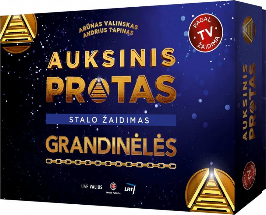 BOARD GAME AUKSINIS PROTAS.GRANDINELES
