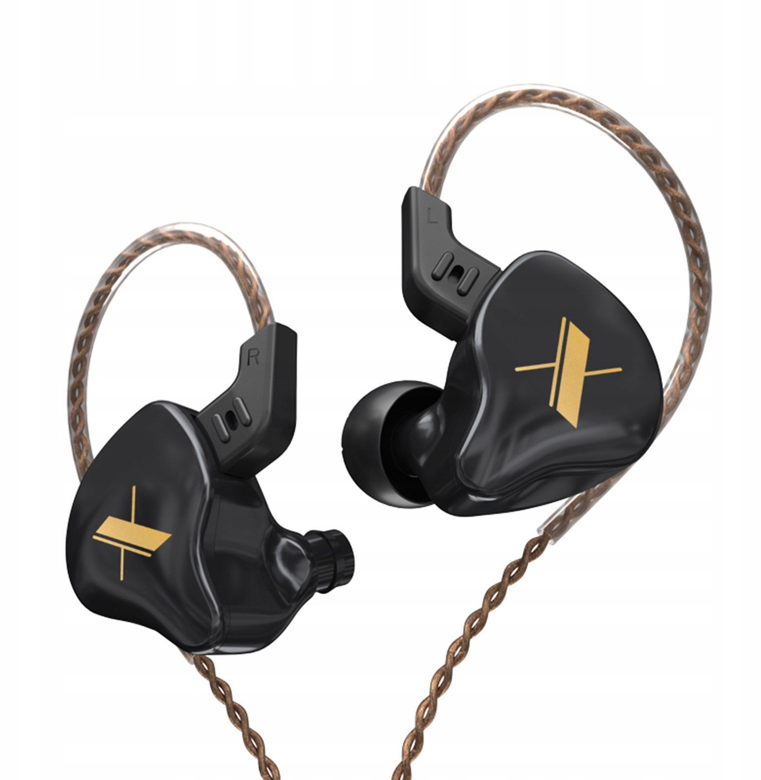 Słuchawki KZ KZ EDX - bez mikrofonu - black