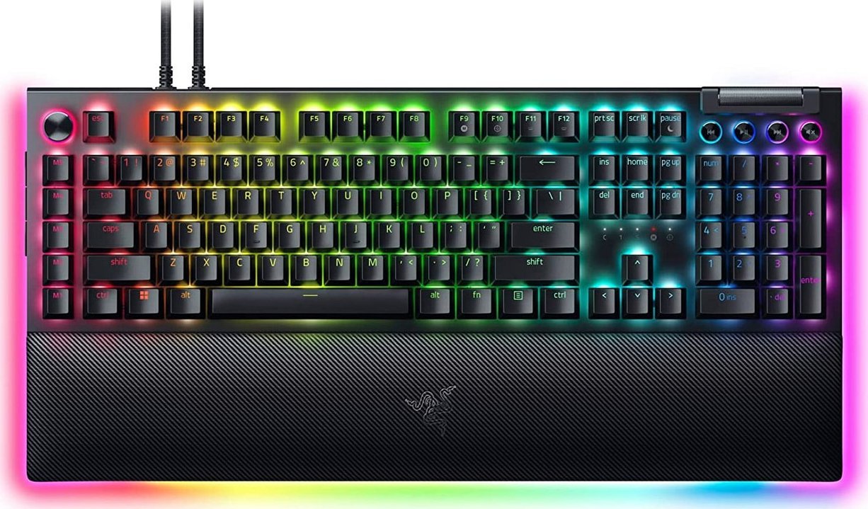Klawiatura Razer BlackWidow V4 Pro Green (RZ03-04680100-R3M1)