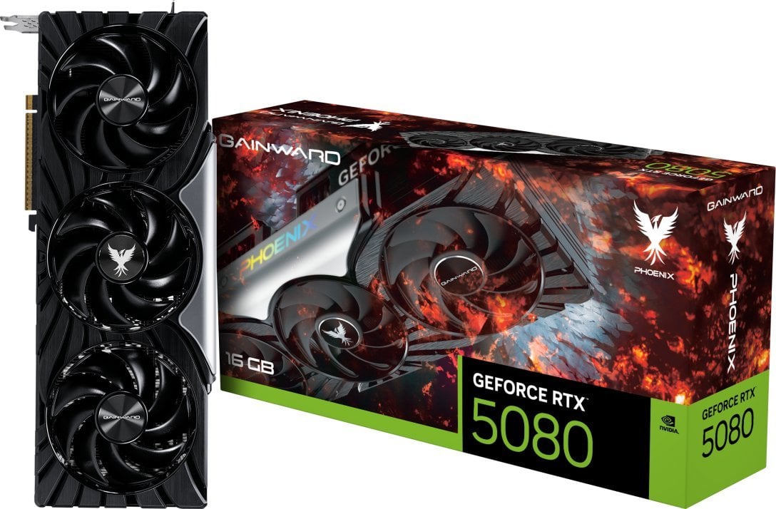 Karta graficzna Gainward GeForce RTX 5080 Phoenix 16GB GDDR7 (NE75080019T2-GB2031X)