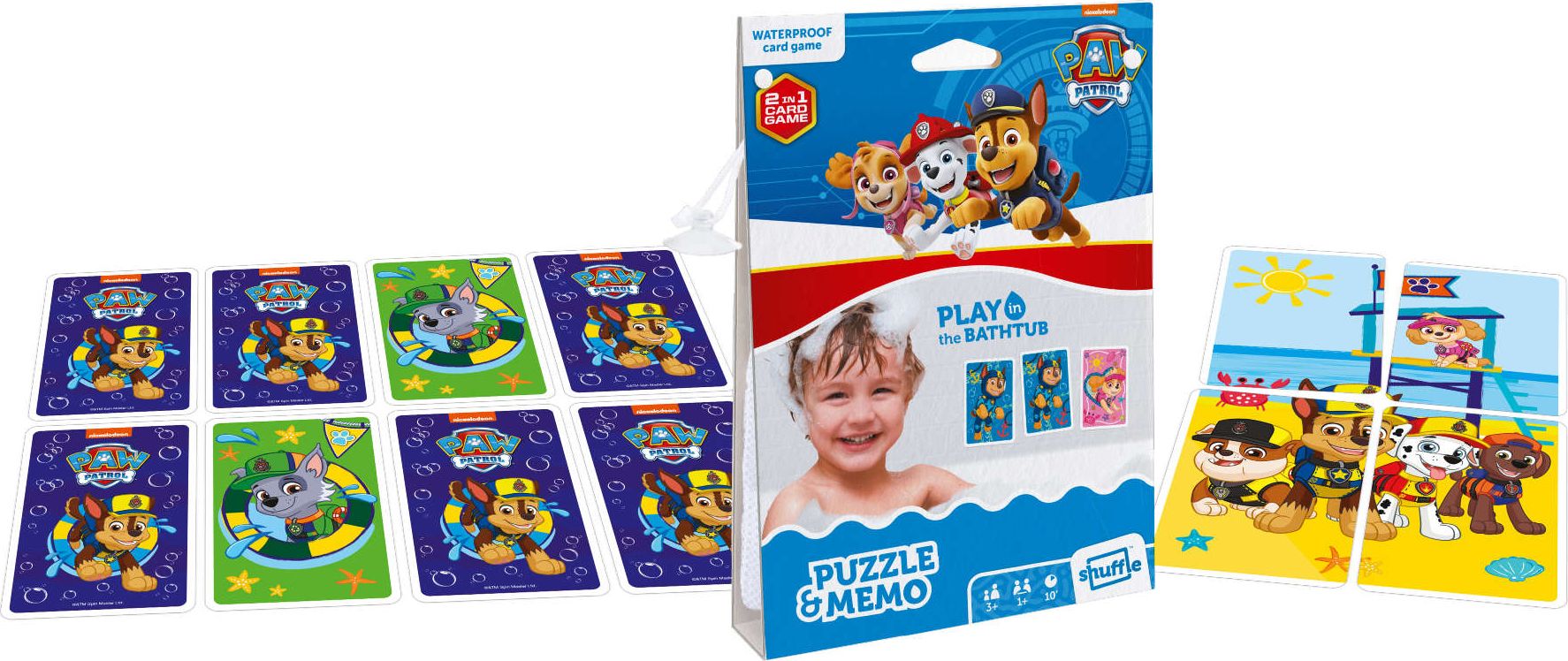 Cartamundi Shuffle - Aqua game Paw Patrol CARTAMUNDI