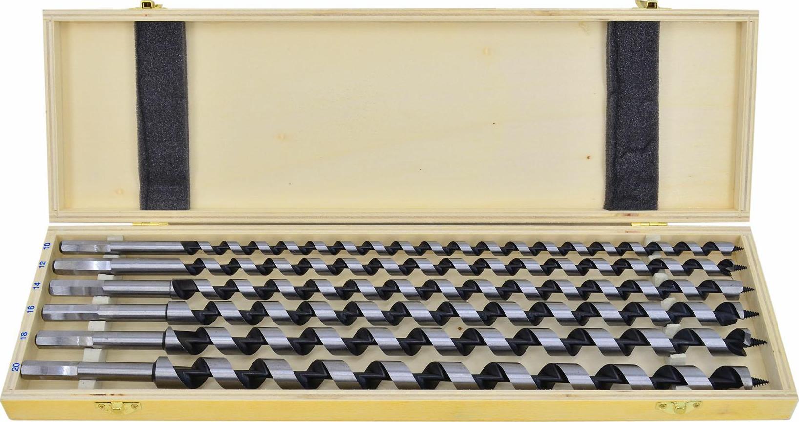 Wiertło AWTools AWTOOLS ŚWIDER DO DREWNA KPL. 6szt. 10-20/460mm AW40398