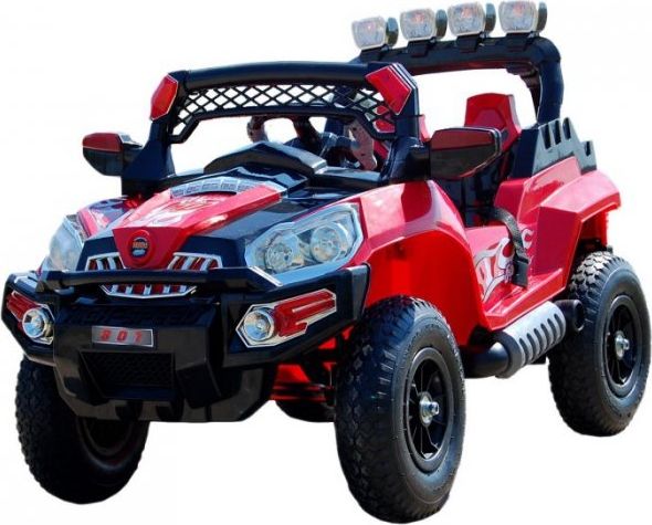 Super-Toys MASYWNY MEGA MOCNY SUV GINNASIO STRONG 2 POMPOWANE KOŁA KLUCZYK/801AIR uniwersalny