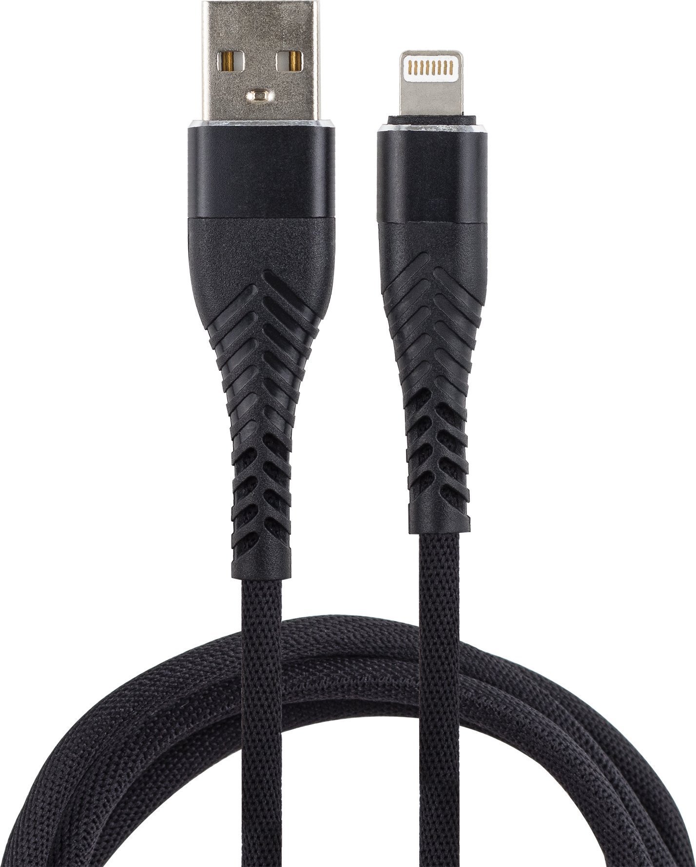 Kabel USB Libox USB-A - Lightning 1 m Czarny (BX8677)