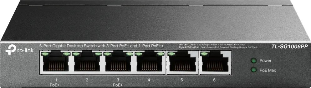 Switch TP-Link TL-SG1006PP