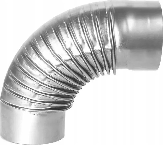 TopStoc Zestaw dwa kolanka do rur piecowych 120mm fi