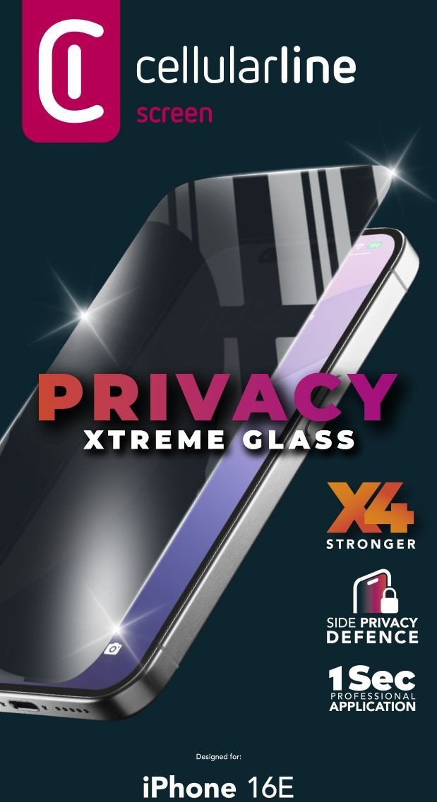 Cellularline 8018080492648 Osłona ekranu zapewniająca prywatność Apple 1 szt.