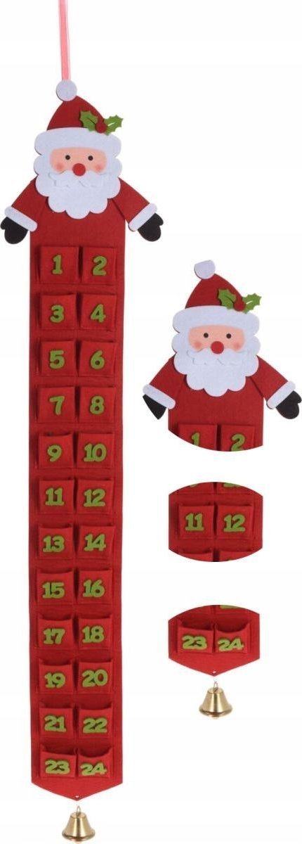 Dekoracja świąteczna Home Styling Collection mikołaj