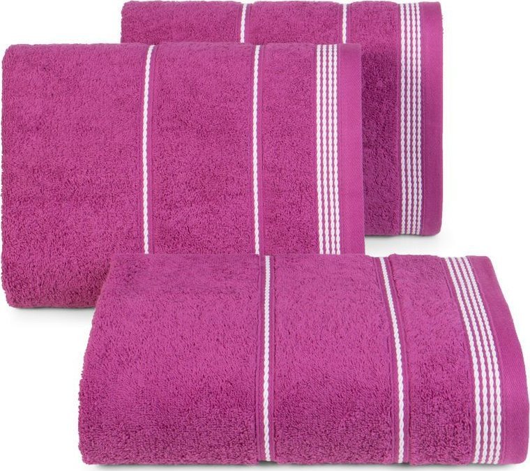 Eurofirany Ręcznik frotte MIRA15a 50X90 bordowy